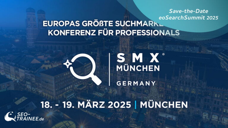 Save-the-Date SMX München 2025